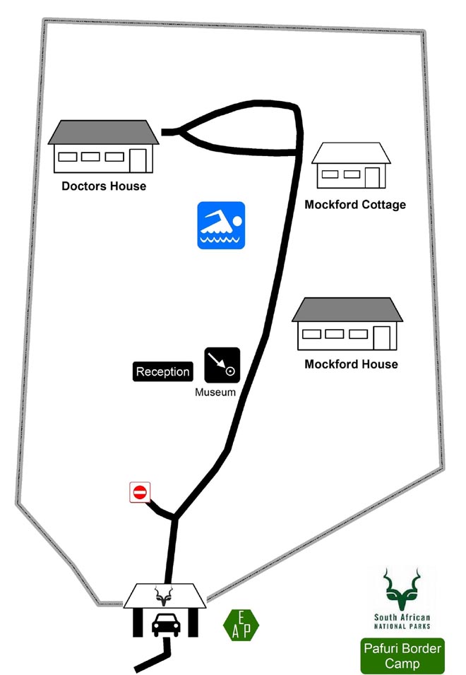 Pafuri Border Camp Kruger National Park Map