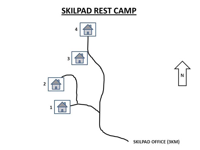 Skilpad Rest Camp Namaqua National Park Map