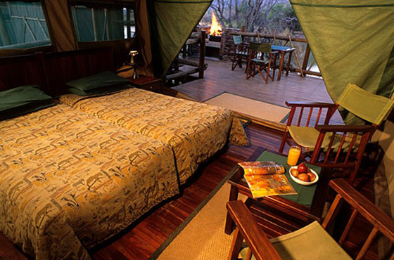 Tlopi tented Camp Accommodation Marakele National Park SANParks